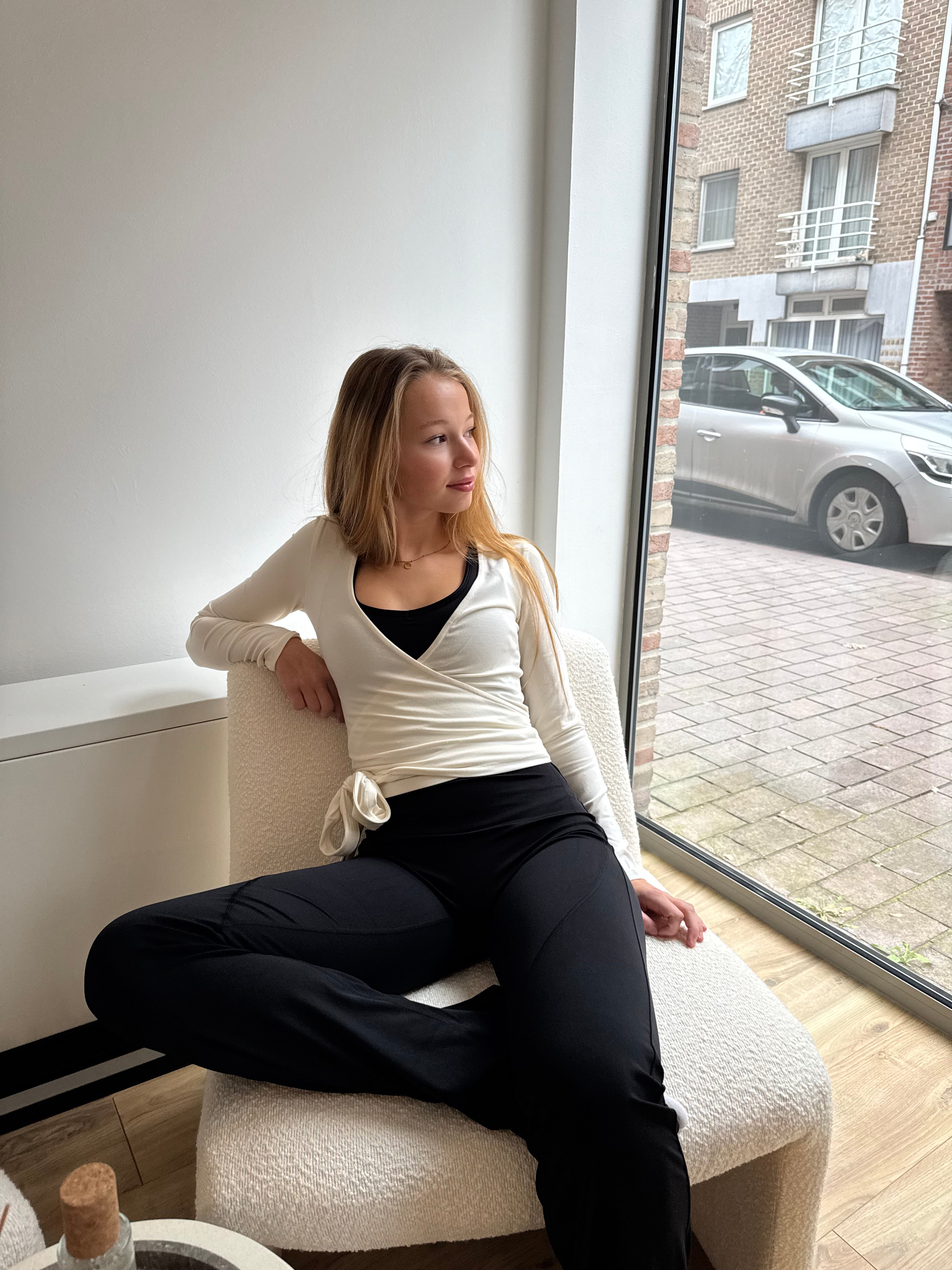 Ballet wrap top