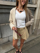 Colorblock blazer