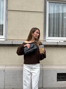 Off shoulder knits