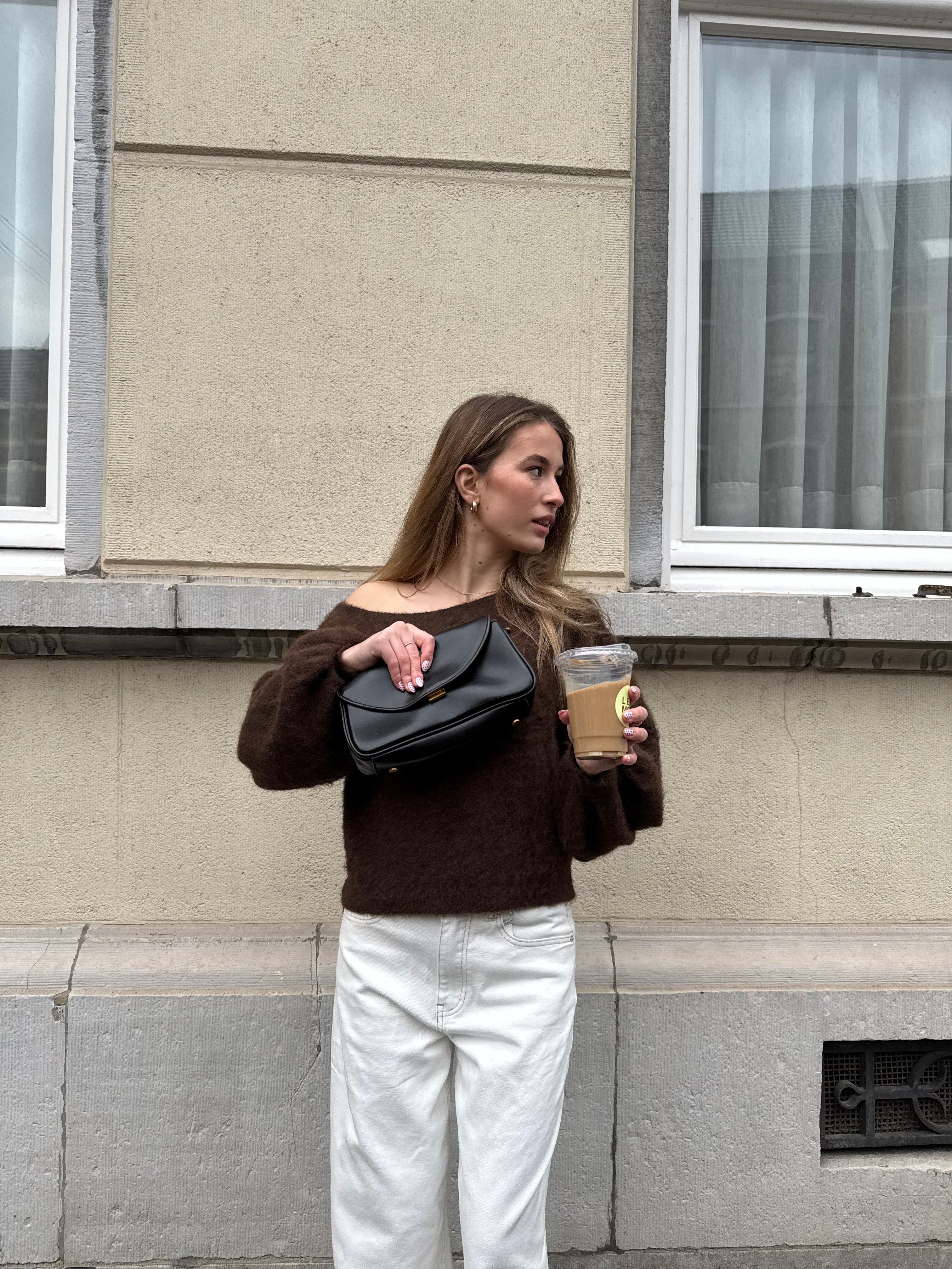 Off shoulder knits