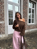 Off shoulder knits