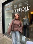 Classy brown sweater