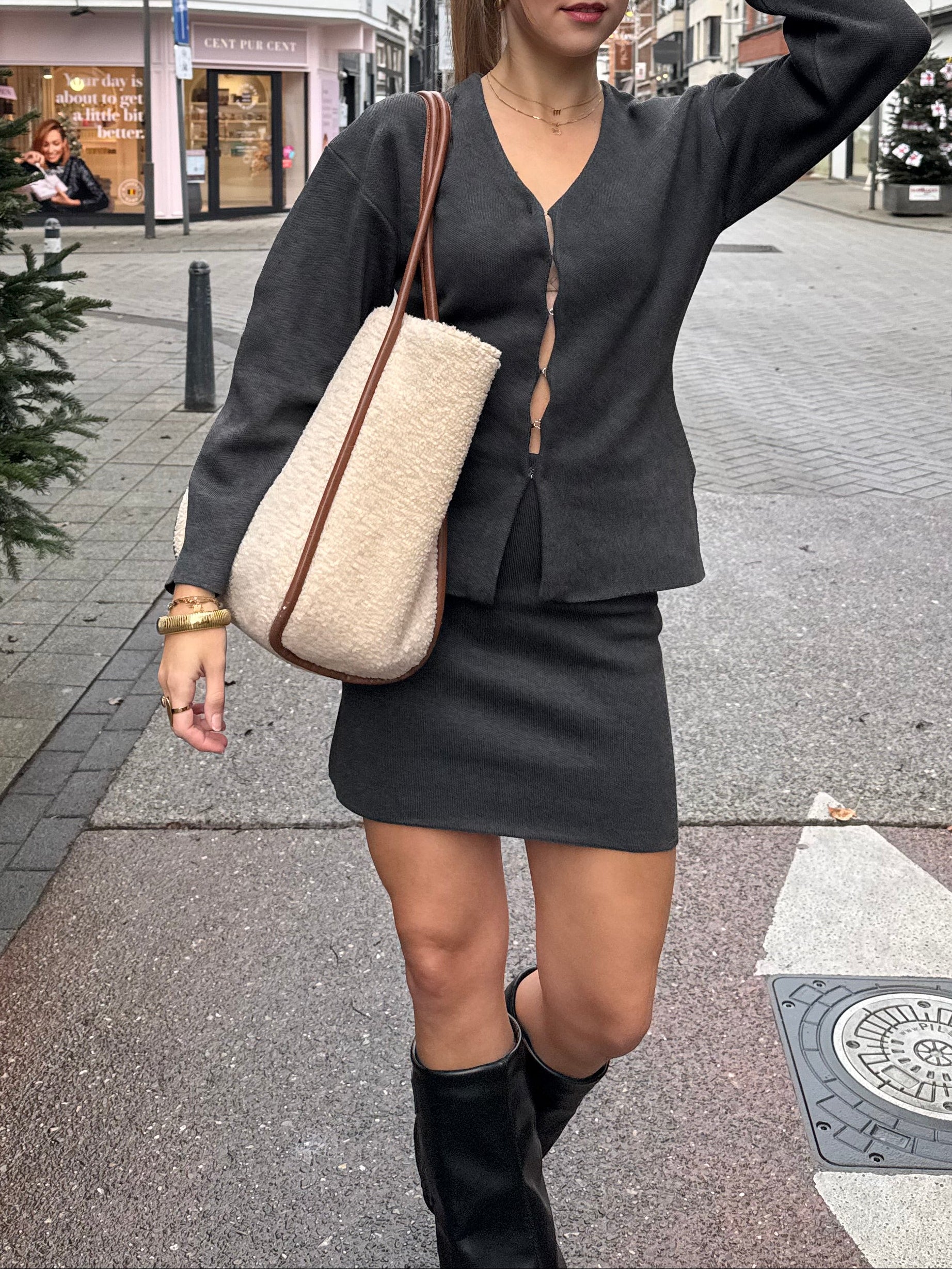 Grey co-ord